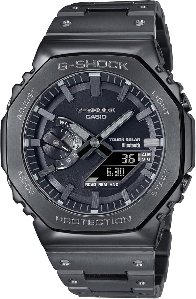 Die solarbetriebene Designer Uhr Casio G-Shock GM-B2100BD-1AER für Herren