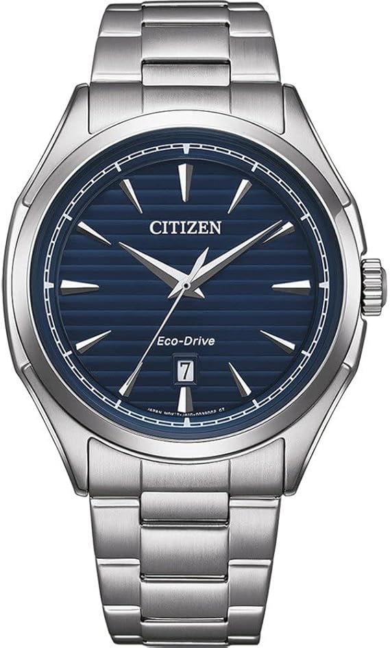 Die solarbetriebene Designer Uhr Citizen Eco-Drive AW1750-85L für Herren mit blauem Zifferblatt