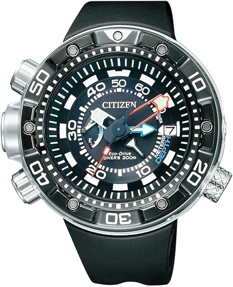 Die solarbetriebene Designer Uhr Citizen Eco-Drive Promaster Marine BN2024-05E für Herren - Taucheruhr