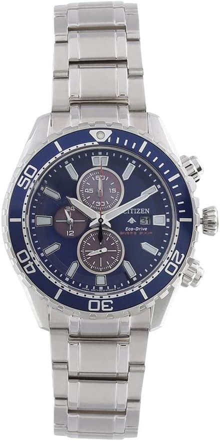 Die solarbetriebene Designer Uhr Citizen Promaster Marine CA0710-82L für Herren mit blauem Zifferblatt