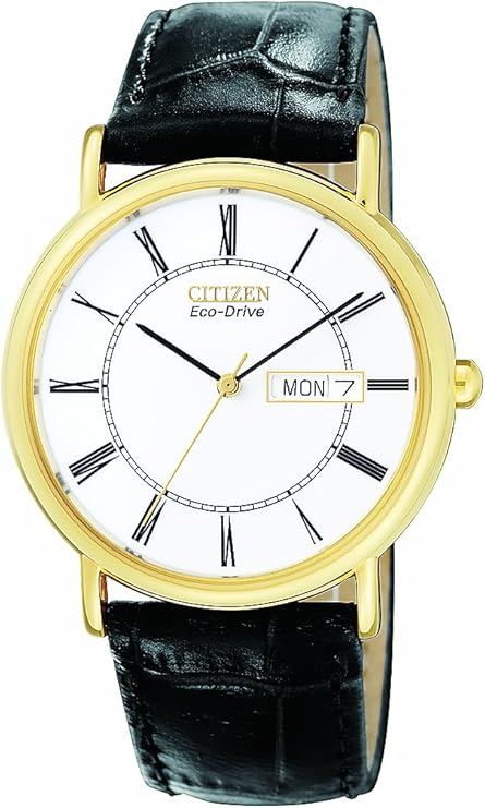 Die solarbetriebene Designer Uhr Citizen Eco-Drive BM8242-16A für Herren nit schwarzem Zifferblatt