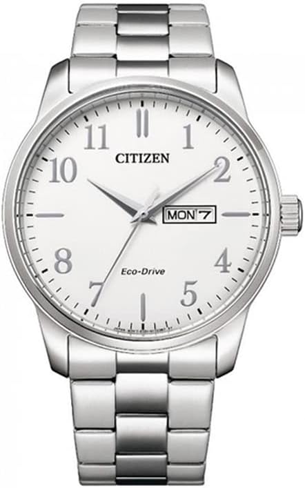 Die solarbetriebene Designer Uhr Citizen Eco-Drive BM8550-81AE für Herren mit weißem Zifferblatt