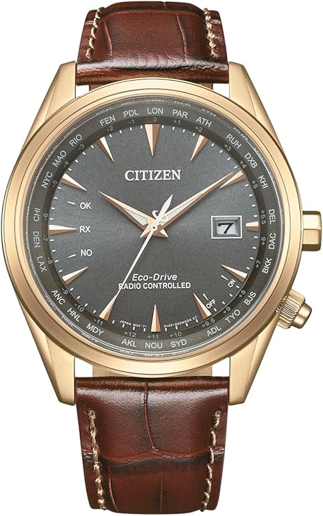 Die solarbetriebene Designer Uhr Citizen Eco-Drive CB0273-11H für Herren mit schwarzem Zifferblatt