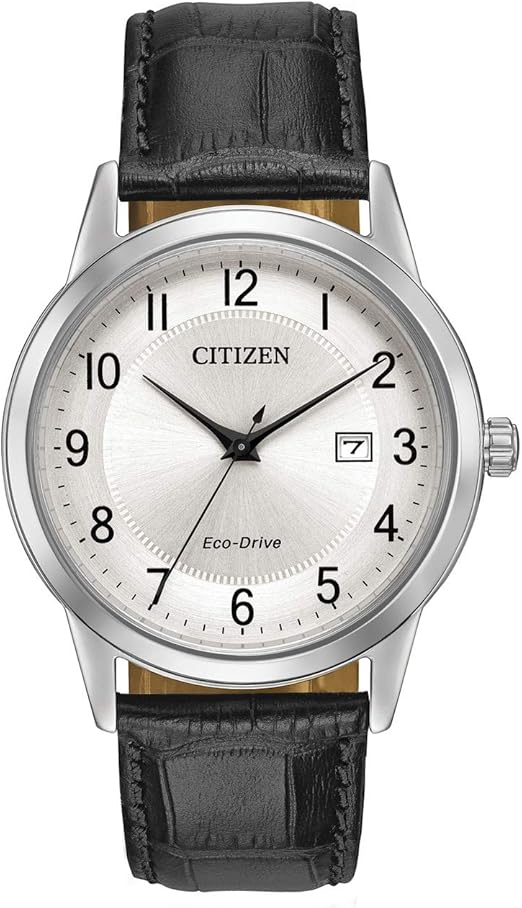 Die solarbetriebene Designer Uhr Citizen Eco-Drive AW1231-07A für Herren mit weißem Zifferblatt