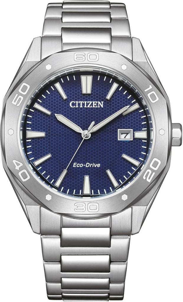 Die solarbetriebene Designer Uhr Citizen Eco-Drive BM7631-52L für Herren mit blauem Zifferblatt