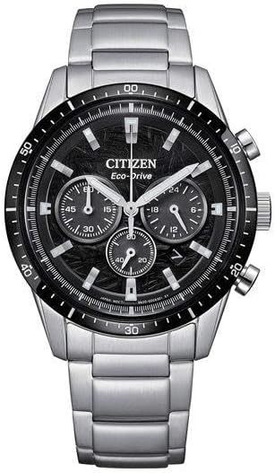 Die solarbetriebene Designer Uhr Citizen Eco-Drive CA4624-56E für Herren mit schwarzem Zifferblatt