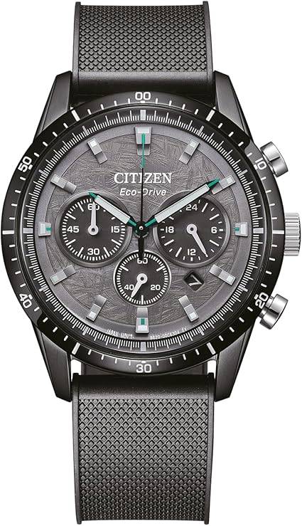 Die solarbetriebene Designer Uhr Citizen Eco-Drive Chrono CA4625-02H für Herren mit dunkelgrauem Zifferblatt