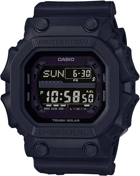 Die solarbetriebene Designer Uhr Casio G-Shock GX-56BB-1ER für Herren mit digitalem Zifferblatt