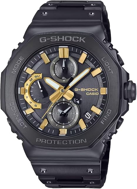 Die solarbetriebene Designer Uhr Casio GMC-B2100ZE-1AER für Herren mit schwarzem Zifferblatt