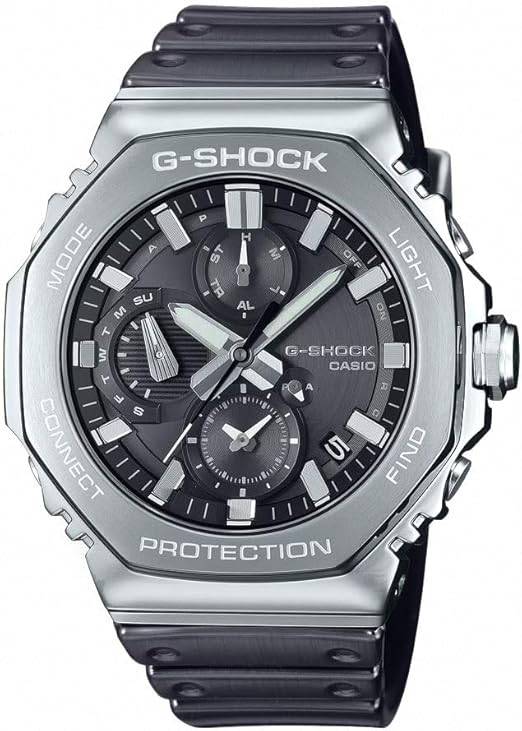Die solarbetriebene Designer Uhr Casio G-SHOCK Classic GMC-B2100Y-1AER für Herren mit dunkelgrauem Zifferblatt
