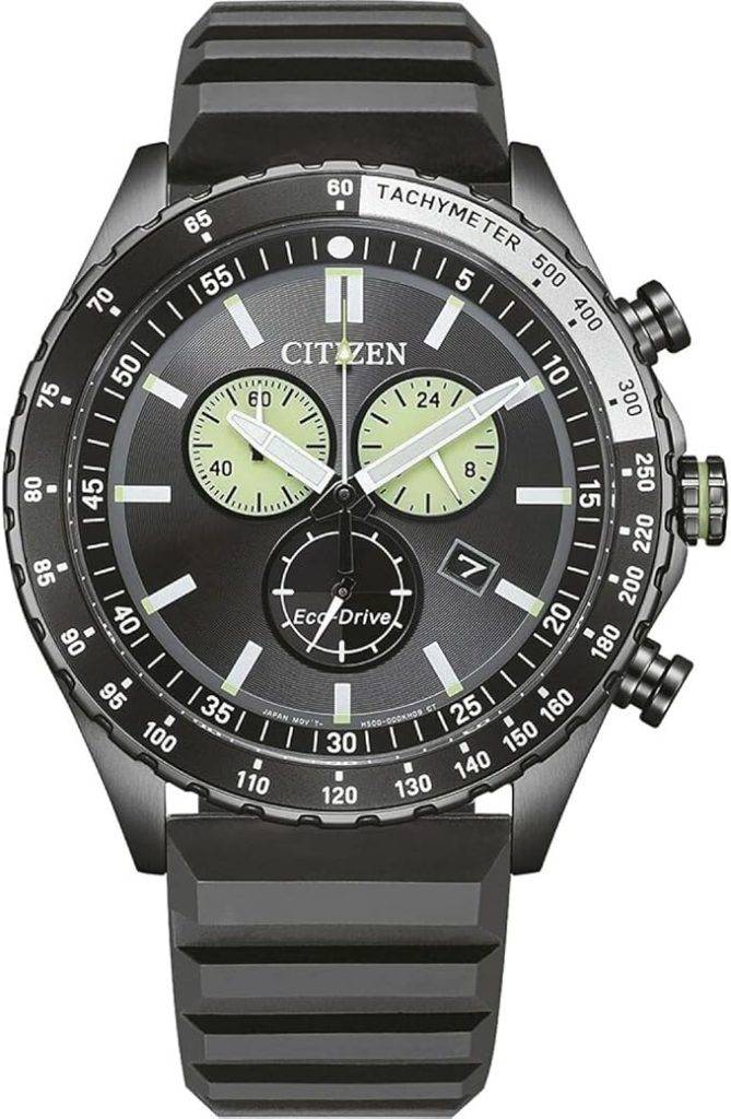 Die solarbetriebene Designer Uhr Citizen Eco-Drive AT2565-05E für Herren mit dunkelgrauem Zifferblatt