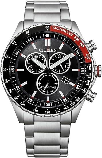 Die solarbetriebene Designer Uhr Citizen Eco-Drive AT2566-88E für Herren mit schwarzem Zifferblatt