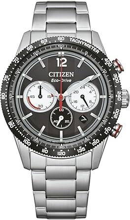 Die solarbetriebene Designer Uhr Citizen Eco-Drive CA4714-55E für Herren mit schwarzem Zifferblatt