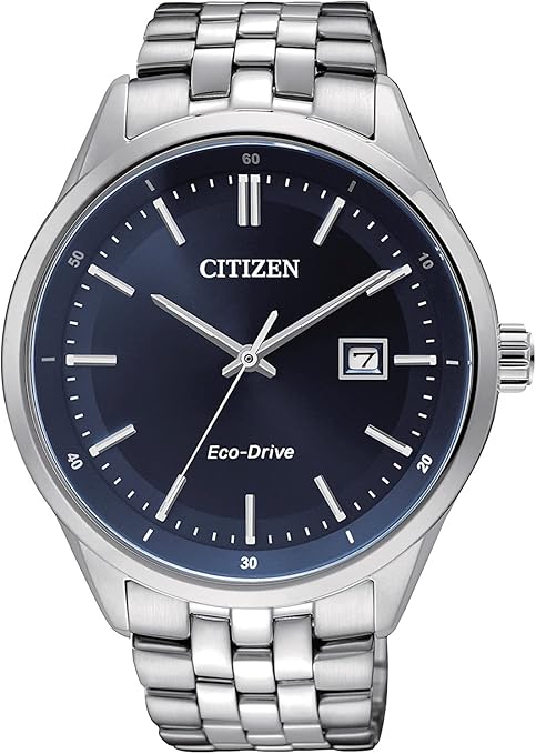 Die solarbetriebene Designer Uhr Citizen Eco-Drive BM7251-53L für Herren mit blauem Zifferblatt